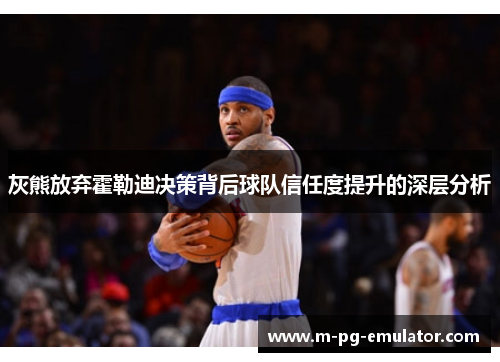 灰熊放弃霍勒迪决策背后球队信任度提升的深层分析