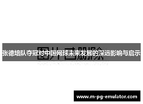 张德培队夺冠对中国网球未来发展的深远影响与启示